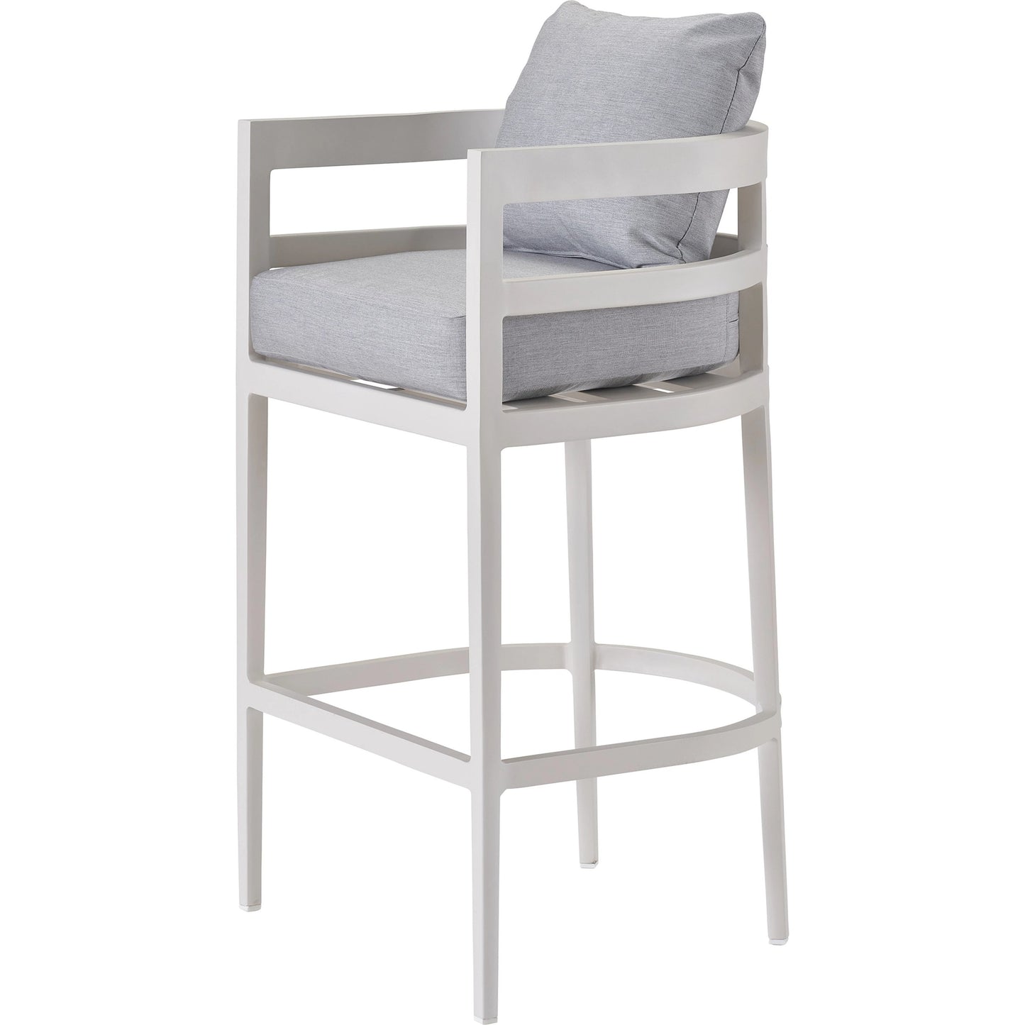 001 SI-1965481 | Primary Silo | South Beach Bar Chair by Coastal Living by Universal Furniture in stainless steel and chalk aluminum. Made from unique in a modern style.