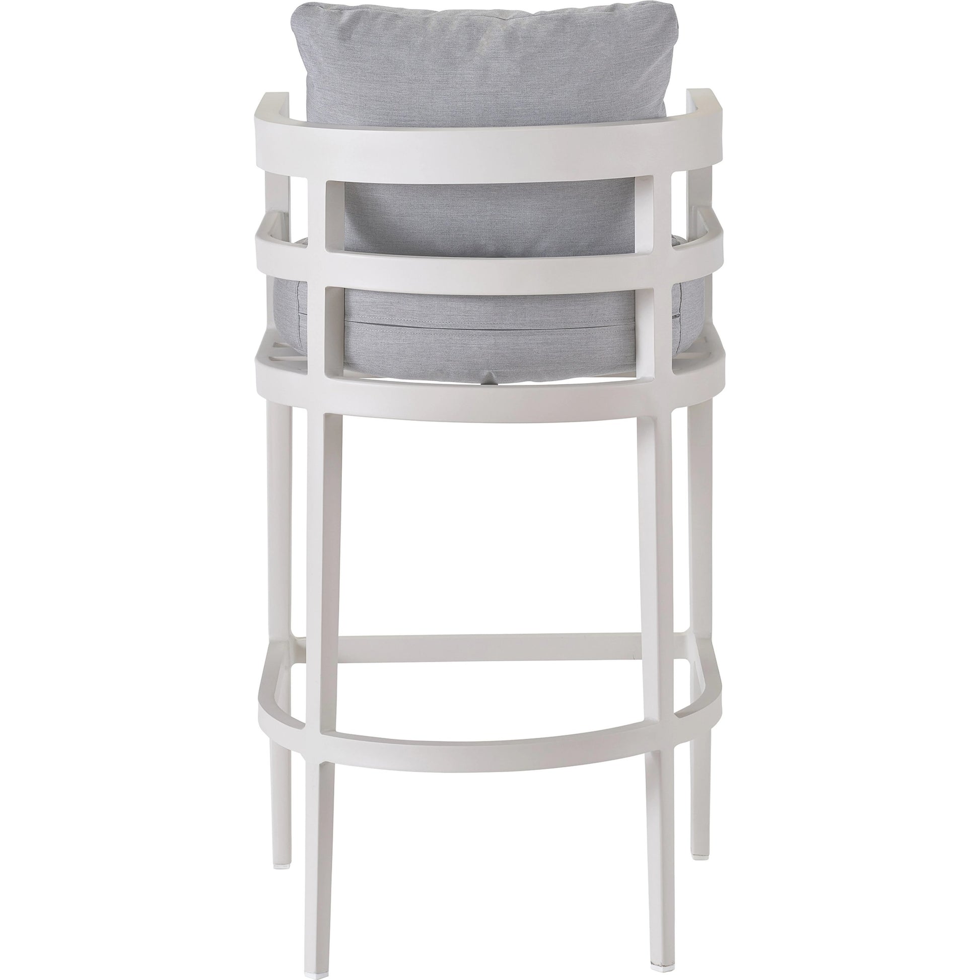 South Beach Bar Chair by Coastal Living by Universal Furniture in stainless steel and chalk aluminum. Made from unique in a modern style.