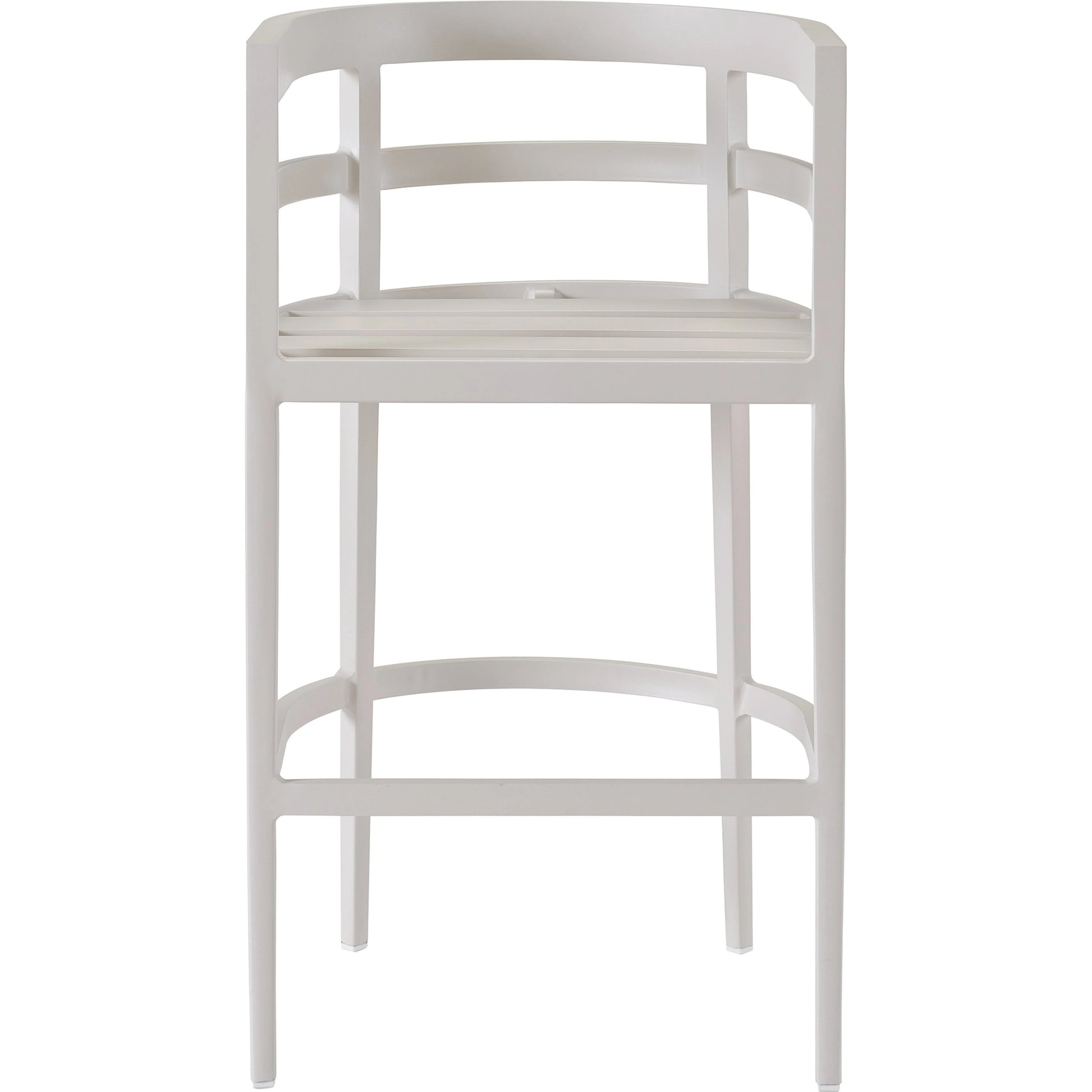 South Beach Bar Chair by Coastal Living by Universal Furniture in stainless steel and chalk aluminum. Made from unique in a modern style.