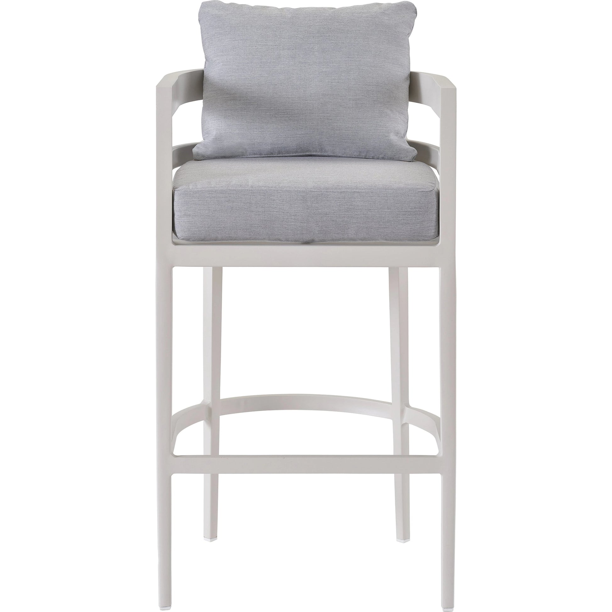 South Beach Bar Chair by Coastal Living by Universal Furniture in stainless steel and chalk aluminum. Made from unique in a modern style.