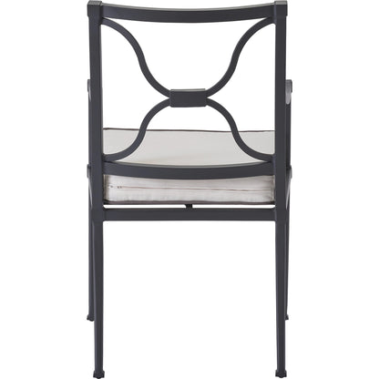 Seneca Dining Chair by Coastal Living by Universal Furniture in stainless steel and charcoal. Made from unique in a modern style.