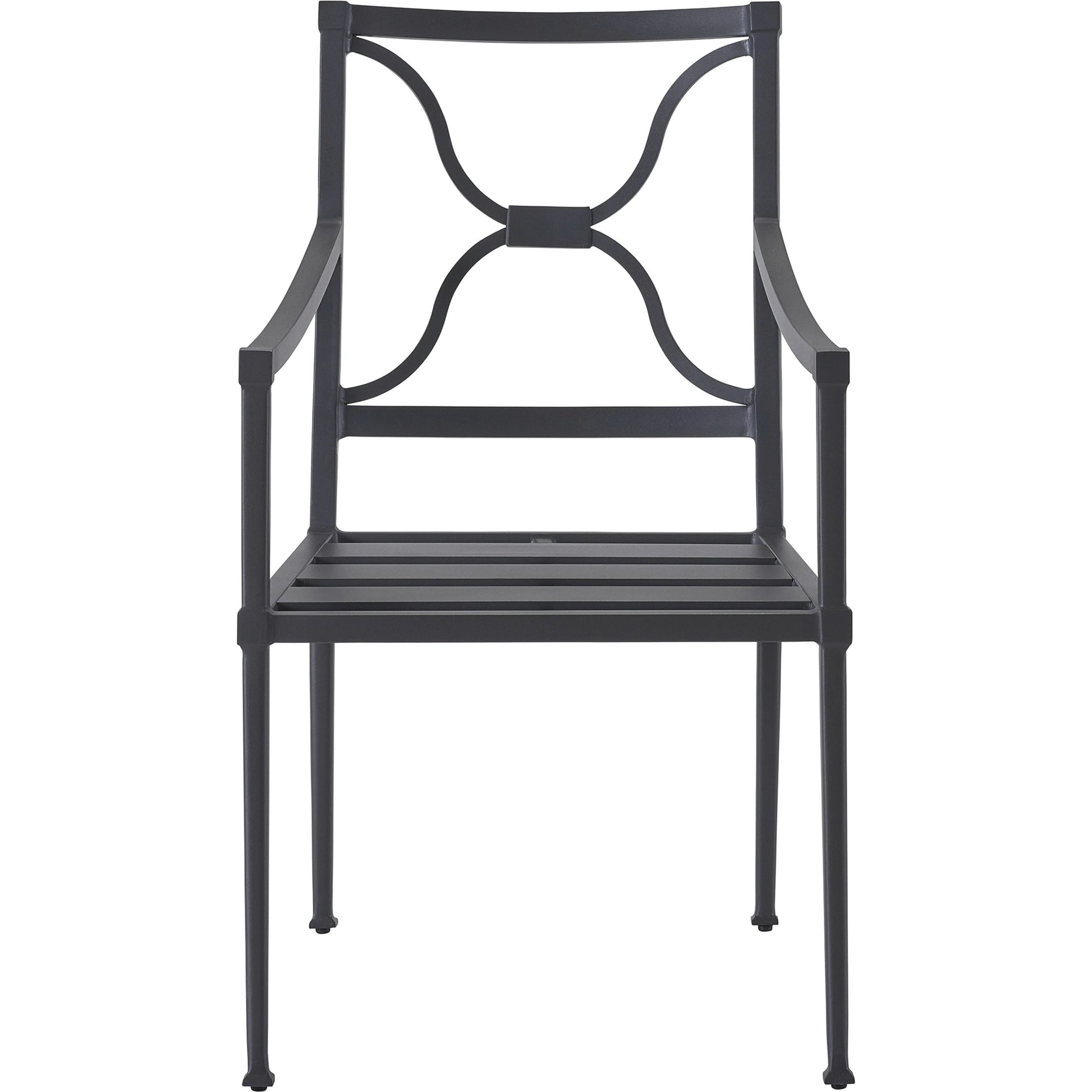 Seneca Dining Chair by Coastal Living by Universal Furniture in stainless steel and charcoal. Made from unique in a modern style.
