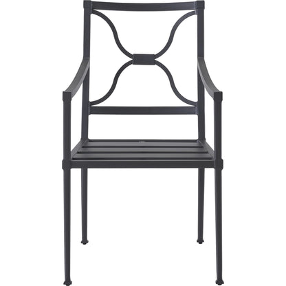 Seneca Dining Chair by Coastal Living by Universal Furniture in stainless steel and charcoal. Made from unique in a modern style.