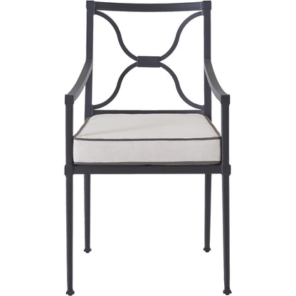 Seneca Dining Chair by Coastal Living by Universal Furniture in stainless steel and charcoal. Made from unique in a modern style.