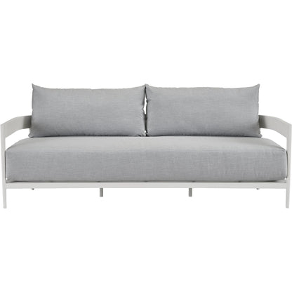 South Beach Sofa by Coastal Living by Universal Furniture in stainless steel and chalk aluminum. Made from unique in a modern style.