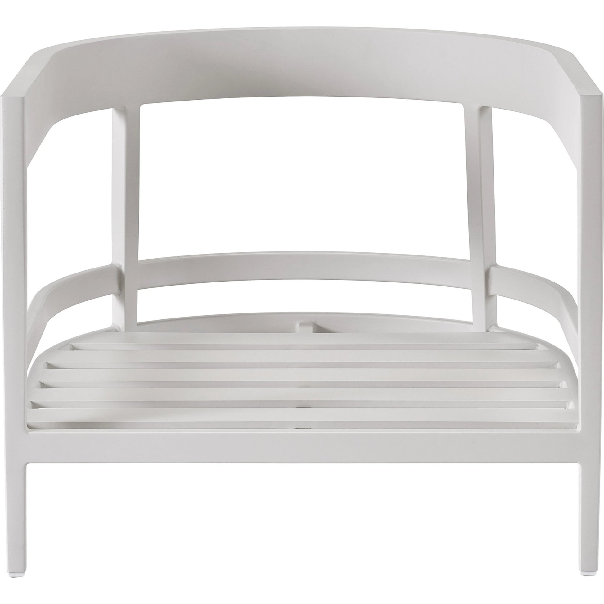 South Beach Lounge Chair by Coastal Living by Universal Furniture in stainless steel and chalk aluminum. Made from unique in a modern style.
