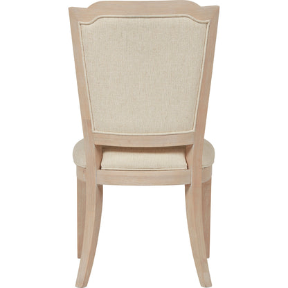 Getaway Upholstered Back Side Chair (Set of 2) by Coastal Living by Universal Furniture in antique brass and sea oat. Made from unique in a modern style.
