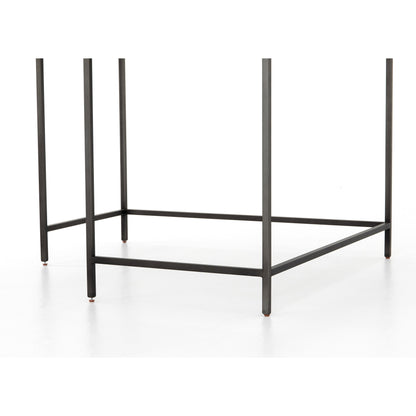 Trey Modular Corner Desk by Four Hands. Made from iron, solid poplar in a modern style.