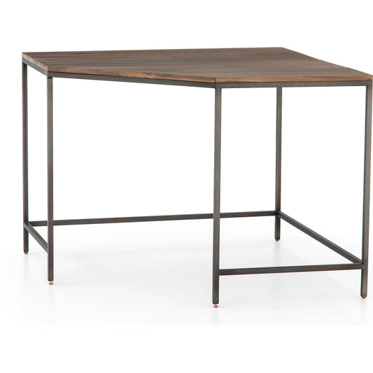 Trey Modular Corner Desk by Four Hands. Made from iron, solid poplar in a modern style.