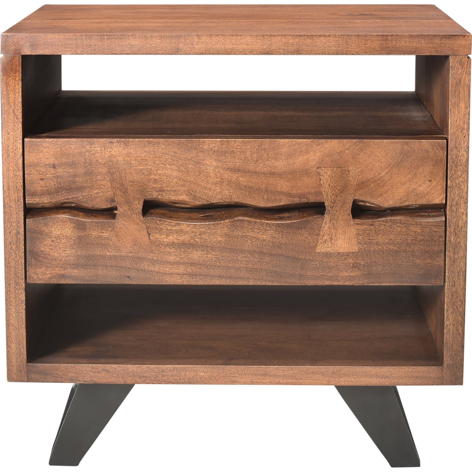 Madagascar 1 Drawer Nightstand by Moe's Home Collection. Made from unique in a modern style.