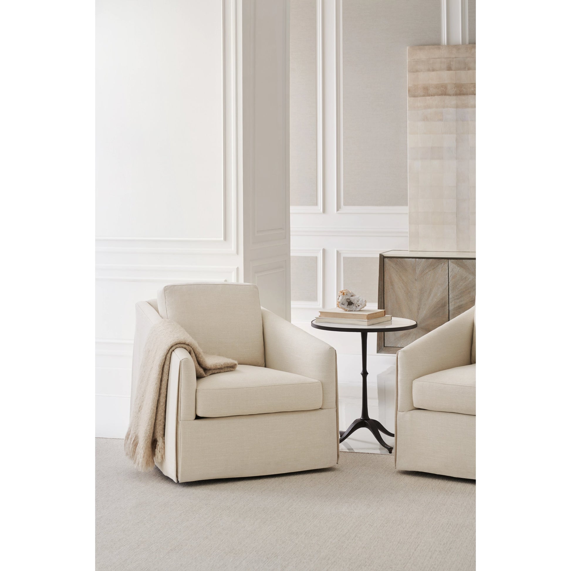 Casual Affair Arm Chair by Caracole. Made from birch in a transitional style.