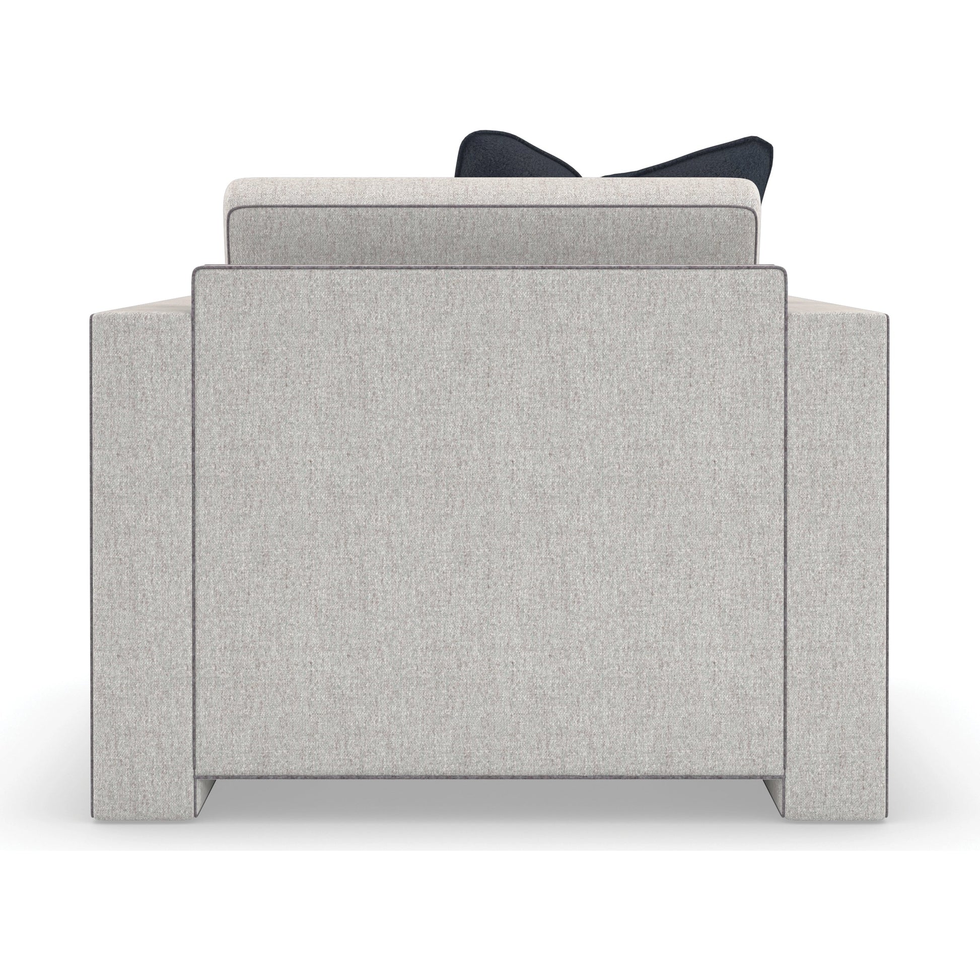 Welt Played Club Chair by Caracole in smokey taupe. Made from birch in a modern style.