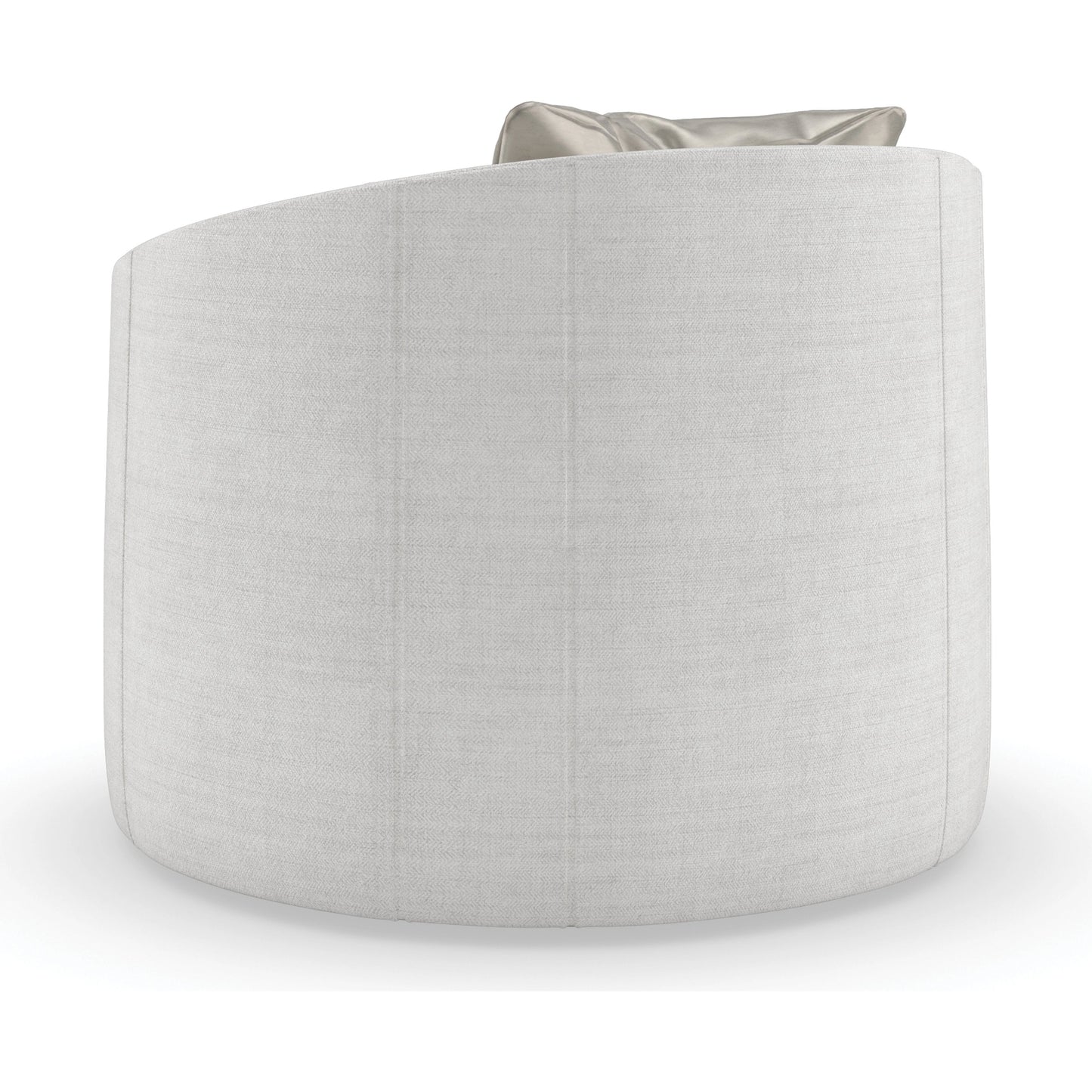 004 SI-1955955 | Additional Silo | You Complete Me Swivel Chair by Caracole in almost black. Made from birch in a modern style.