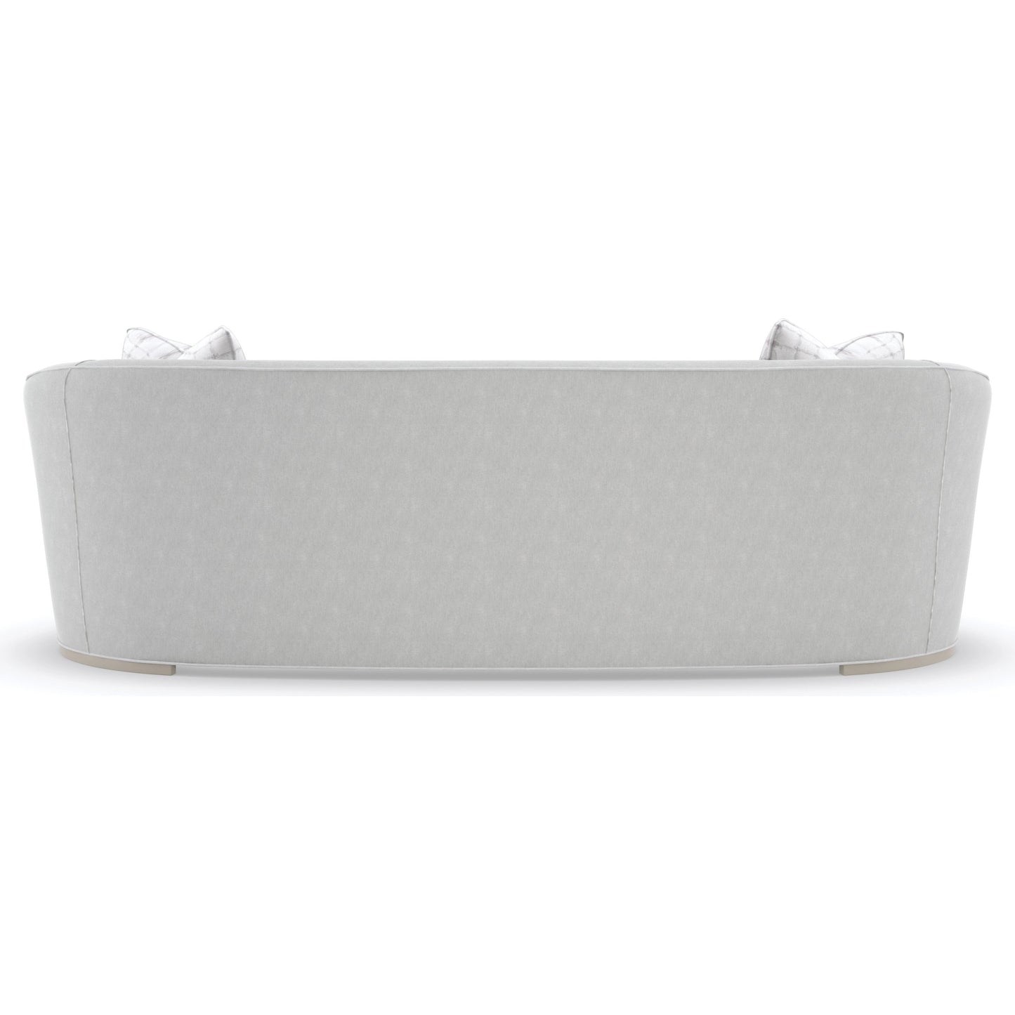 004 SI-1955978 | Additional Silo | Ahead of the Curve Sofa by Caracole in pearl and matte pearl. Made from birch in a modern style.