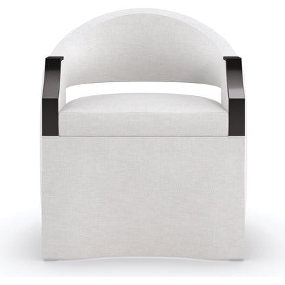 Dinner Roll by Caracole in cream and dark chocolate. Made from birch in a modern style.