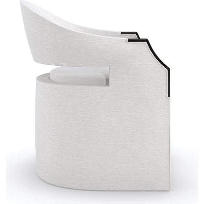 Dinner Roll by Caracole in cream and dark chocolate. Made from birch in a modern style.