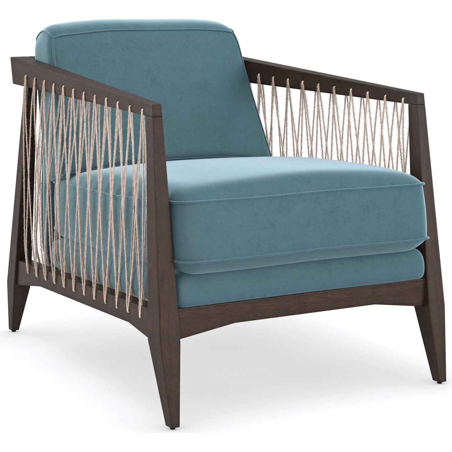001 SI-1955986 | Additional Silo | Rope Me In by Caracole in lagoon and french roast. Made from birch, jute rope in a cottage & farmhouse style.