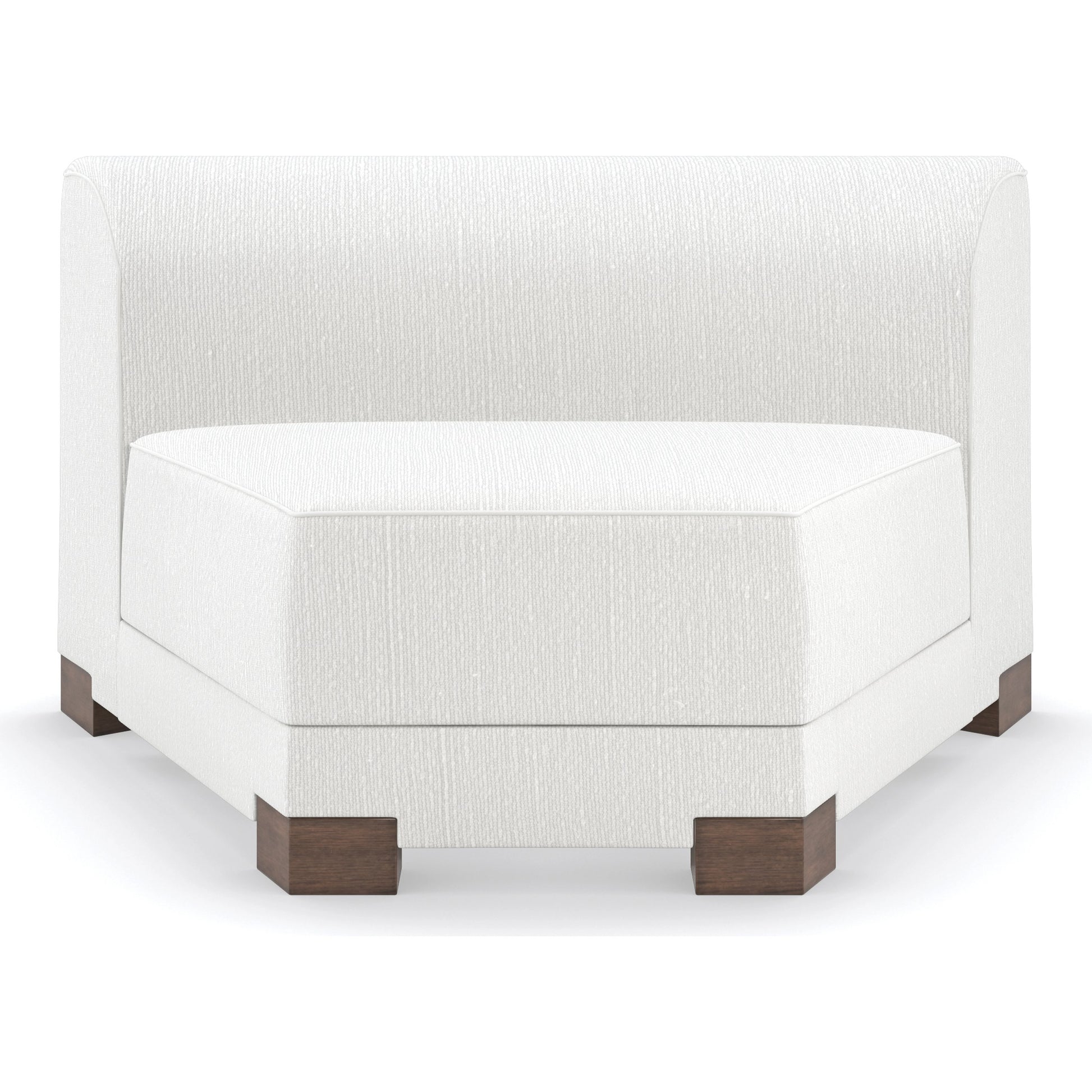 Lounge Around Modular Sectional by Caracole in french roast. Made from birch in a modern style.