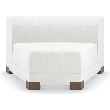 Lounge Around Modular Sectional by Caracole in french roast. Made from birch in a modern style.
