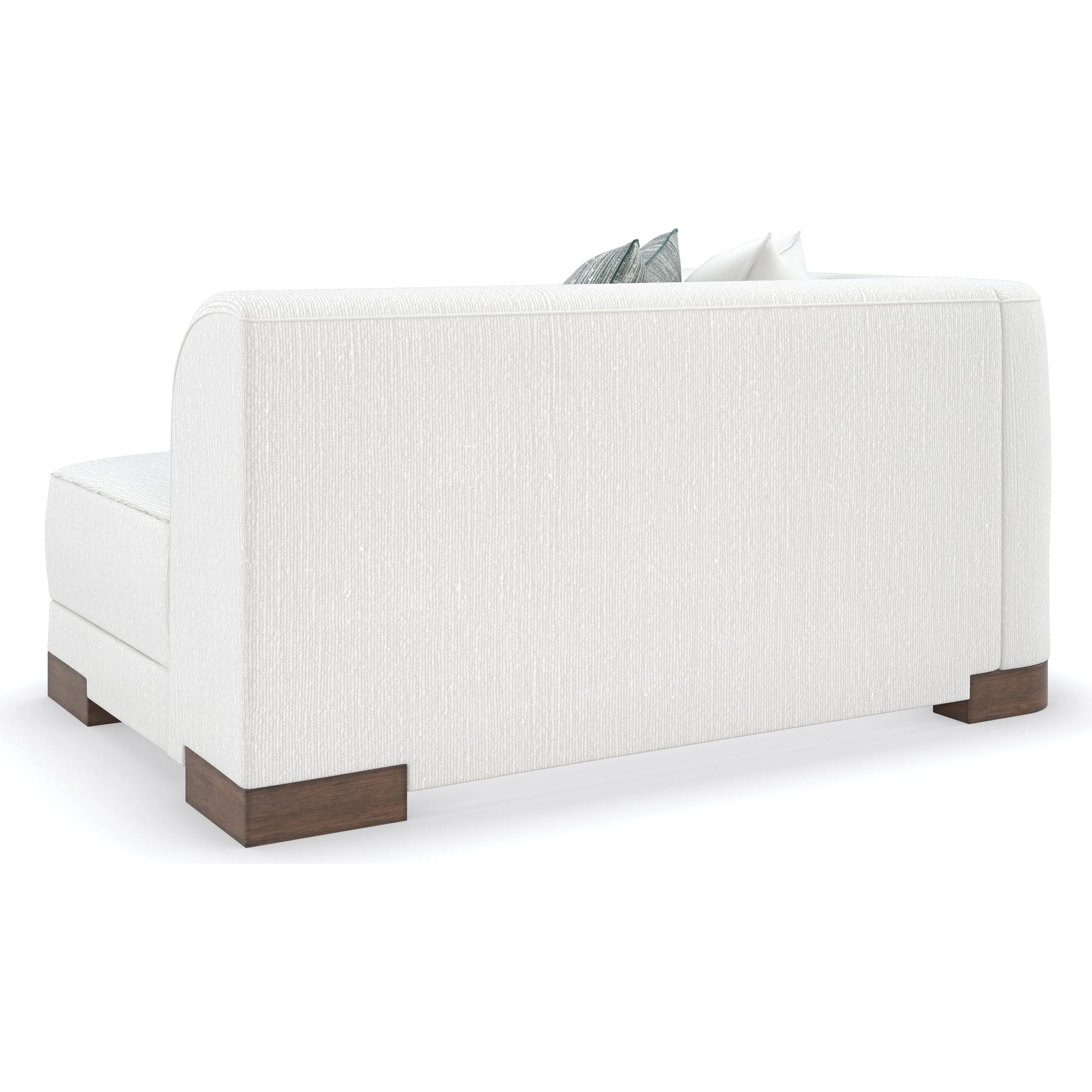 Lounge Around Modular Sectional by Caracole in french roast. Made from birch in a modern style.