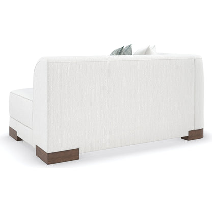 Lounge Around Modular Sectional by Caracole in french roast. Made from birch in a modern style.