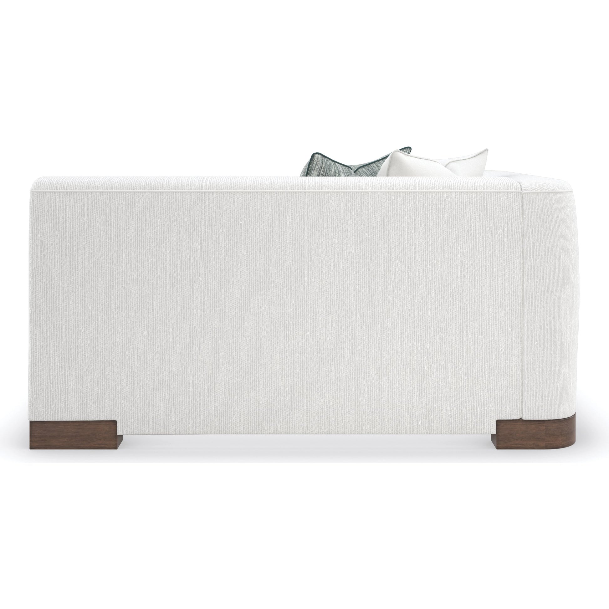 Lounge Around Modular Sectional by Caracole in french roast. Made from birch in a modern style.