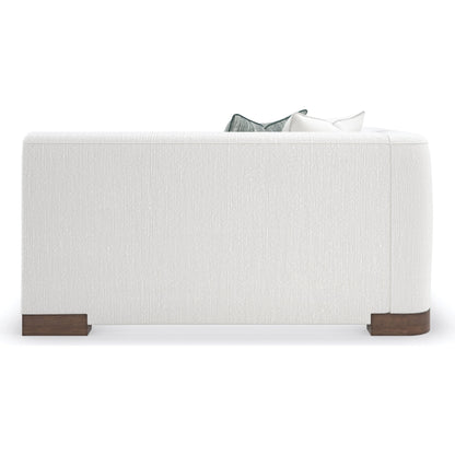 Lounge Around Modular Sectional by Caracole in french roast. Made from birch in a modern style.