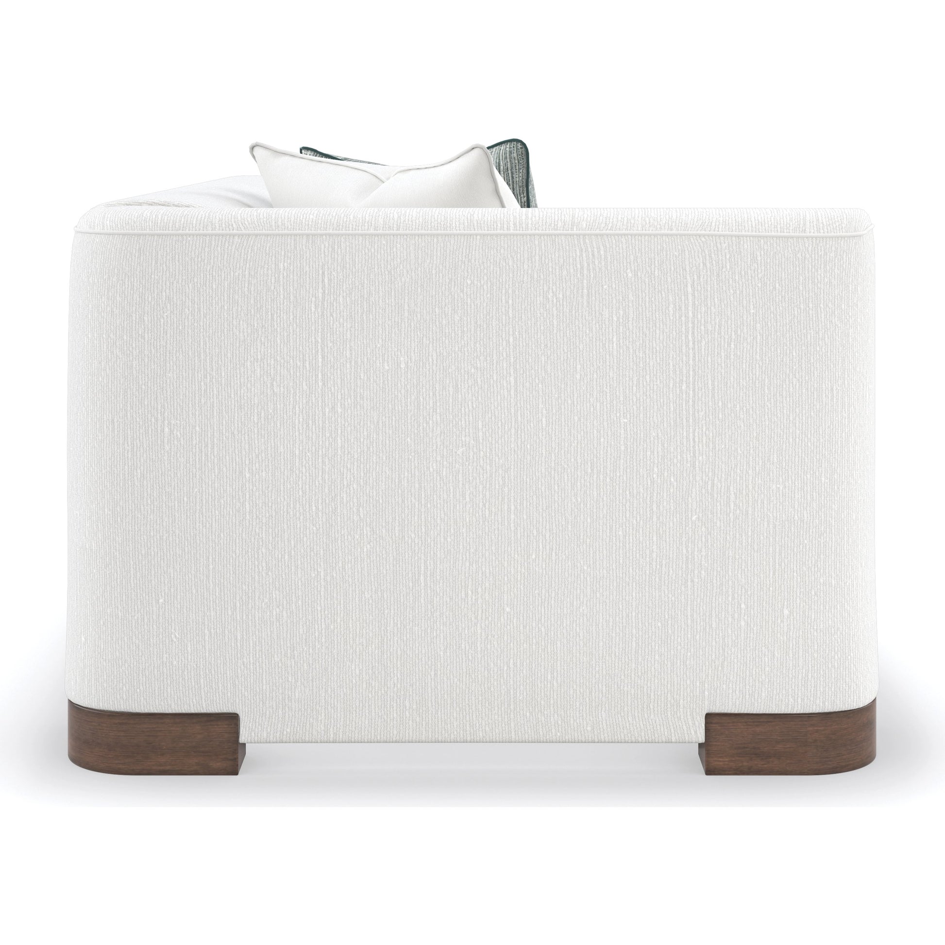 Lounge Around Modular Sectional by Caracole in french roast. Made from birch in a modern style.