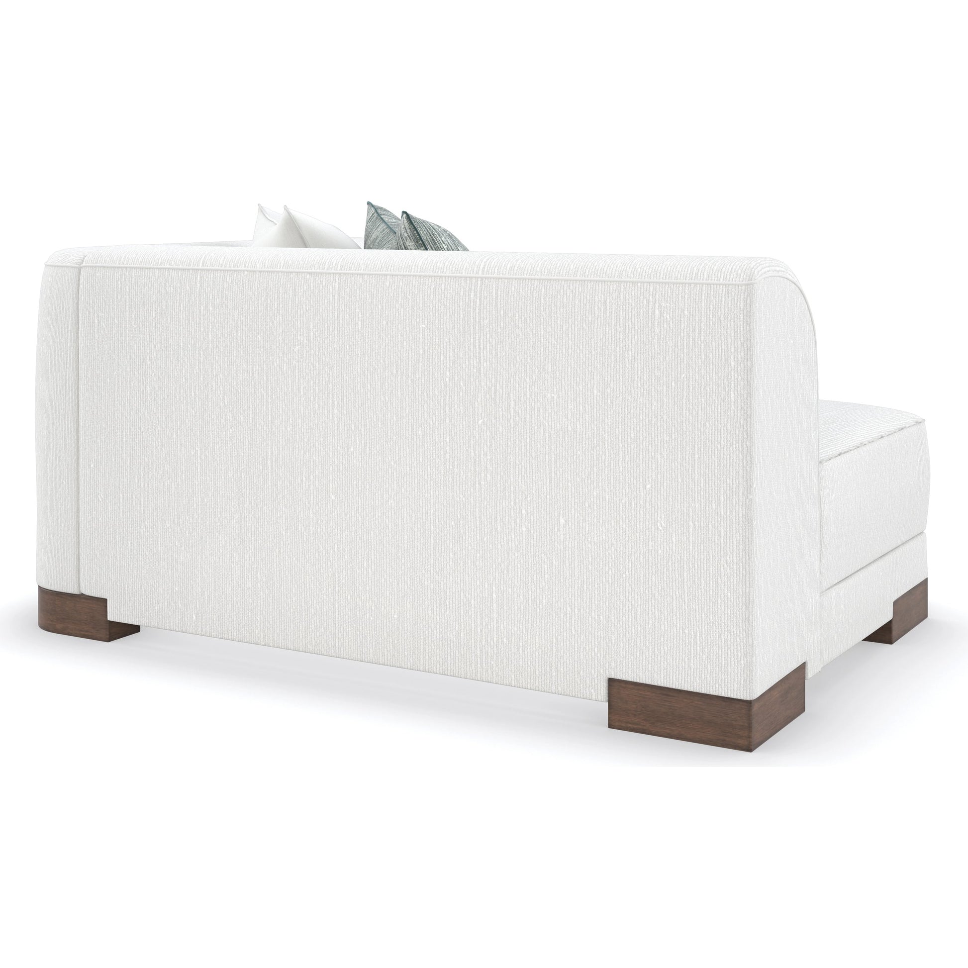 Lounge Around Modular Sectional by Caracole in french roast. Made from birch in a modern style.