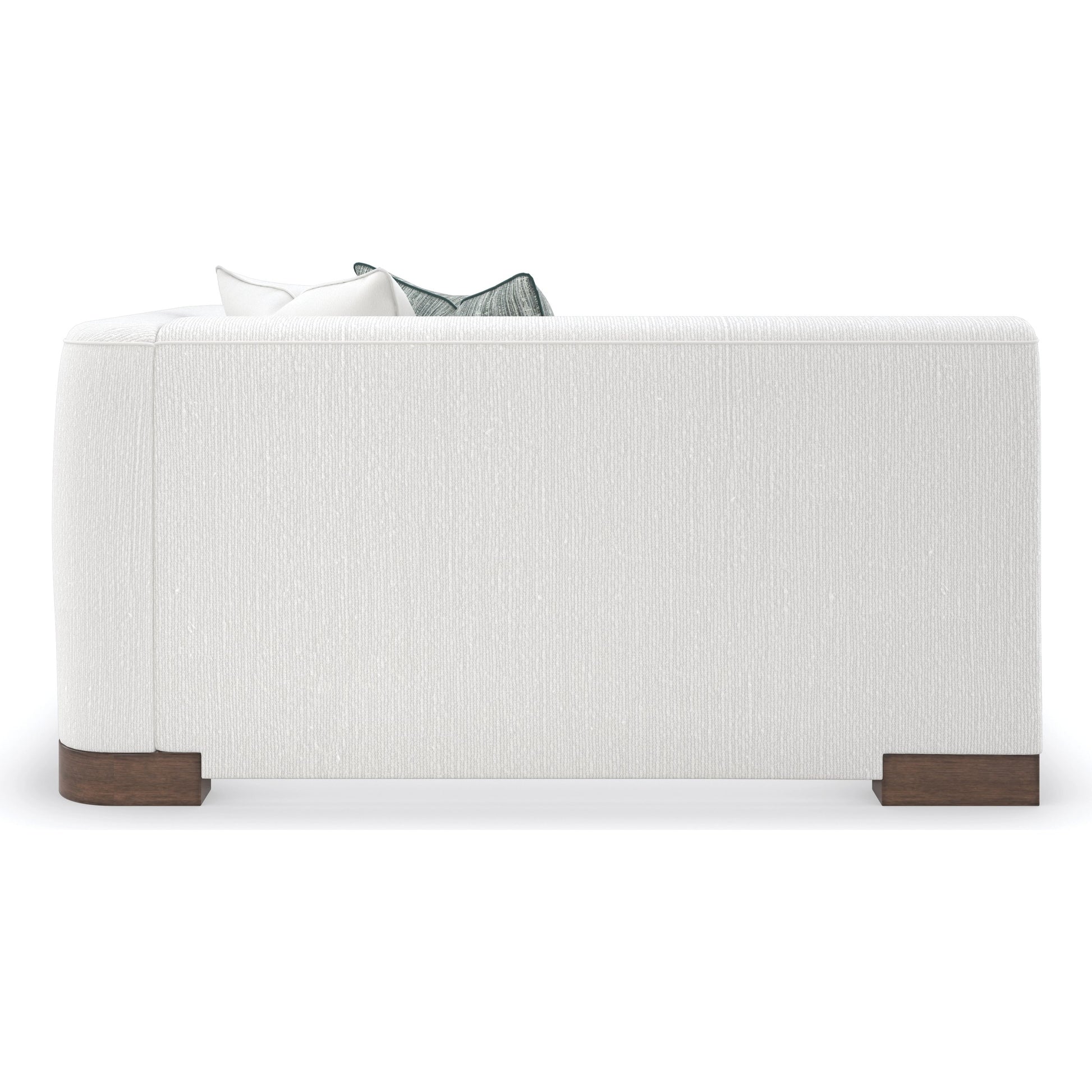 Lounge Around Modular Sectional by Caracole in french roast. Made from birch in a modern style.