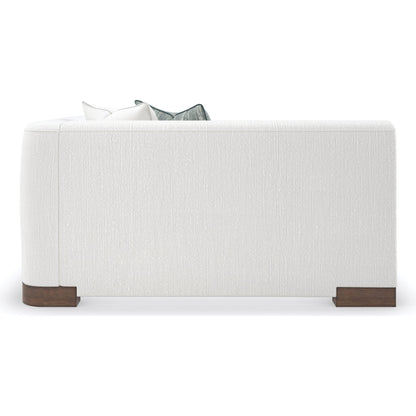 Lounge Around Modular Sectional by Caracole in french roast. Made from birch in a modern style.