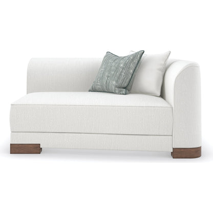 Lounge Around Modular Sectional by Caracole in french roast. Made from birch in a modern style.