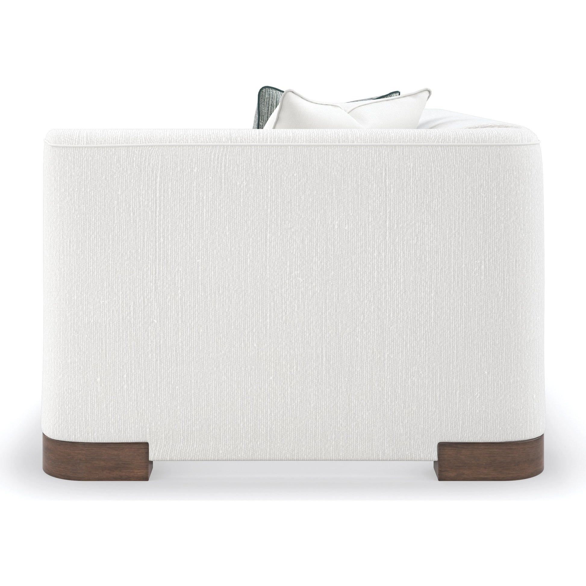 Lounge Around Modular Sectional by Caracole in french roast. Made from birch in a modern style.