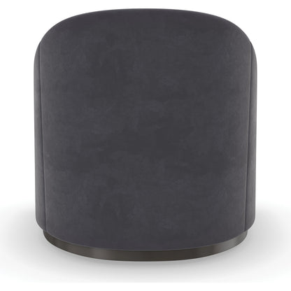 Eclipse Chair by Caracole in charcoal, grey, ivory and charcoal, dark chocolate. Made from birch in a modern style.