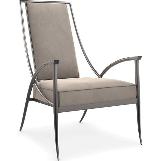 Mantis by Caracole in natural and smoked stainless. Made from metal in a modern style.
