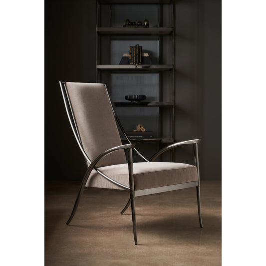 Mantis by Caracole in natural and smoked stainless. Made from metal in a modern style.