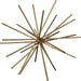 Urchin Iron Asterisk by Worlds Away. Made from metal in a modern style.