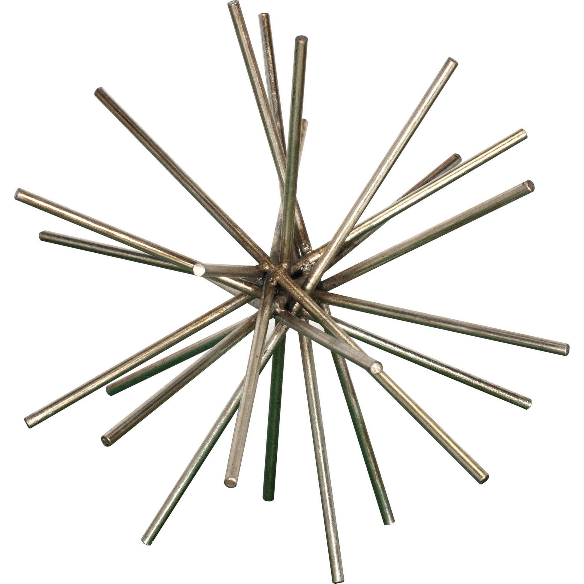 Urchin Iron Asterisk by Worlds Away. Made from metal in a modern style.