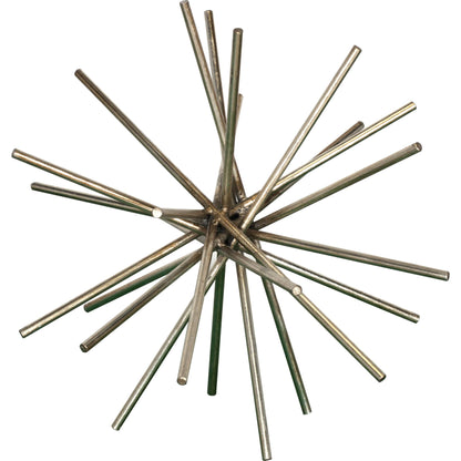 Urchin Iron Asterisk by Worlds Away. Made from metal in a modern style.
