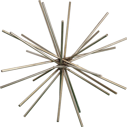 Urchin Iron Asterisk by Worlds Away. Made from metal in a modern style.