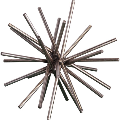 Urchin Iron Asterisk by Worlds Away. Made from metal in a modern style.