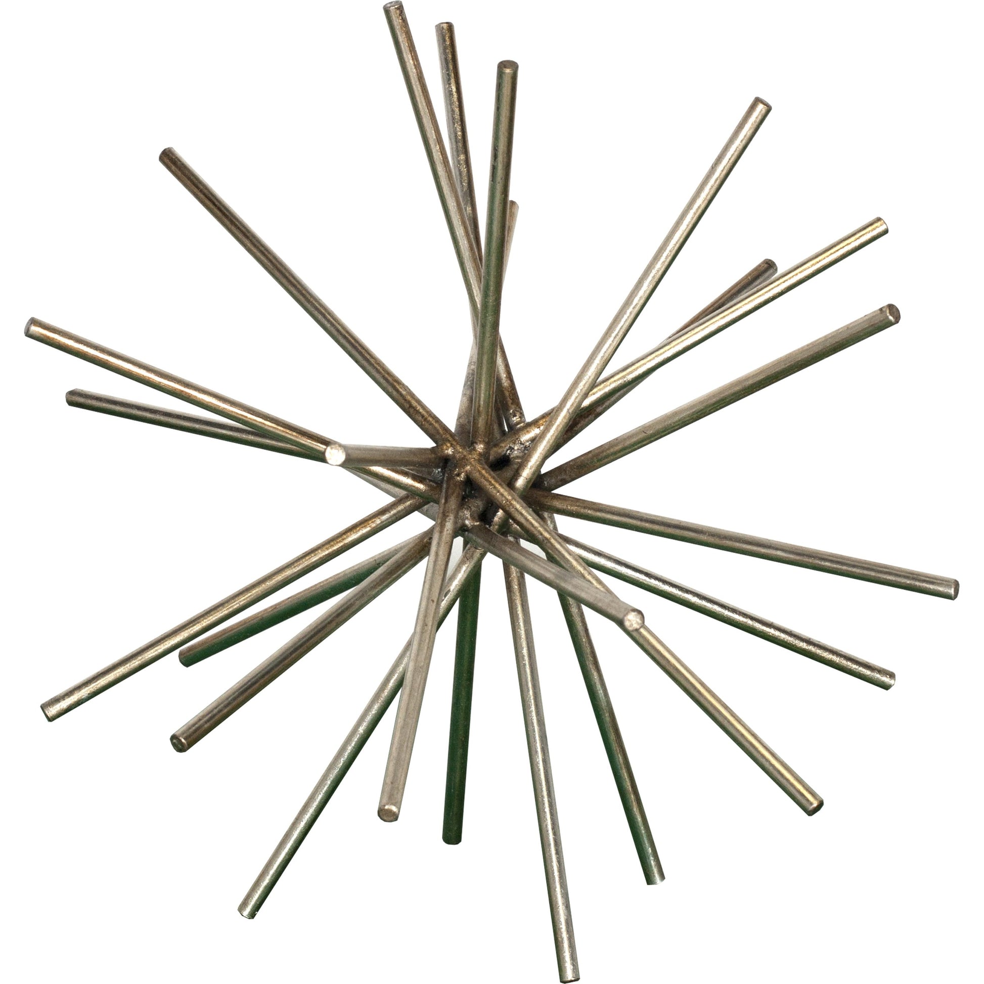 Urchin Iron Asterisk by Worlds Away. Made from metal in a modern style.
