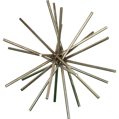 Urchin Iron Asterisk by Worlds Away. Made from metal in a modern style.