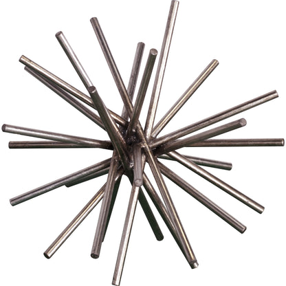 Urchin Iron Asterisk by Worlds Away. Made from metal in a modern style.