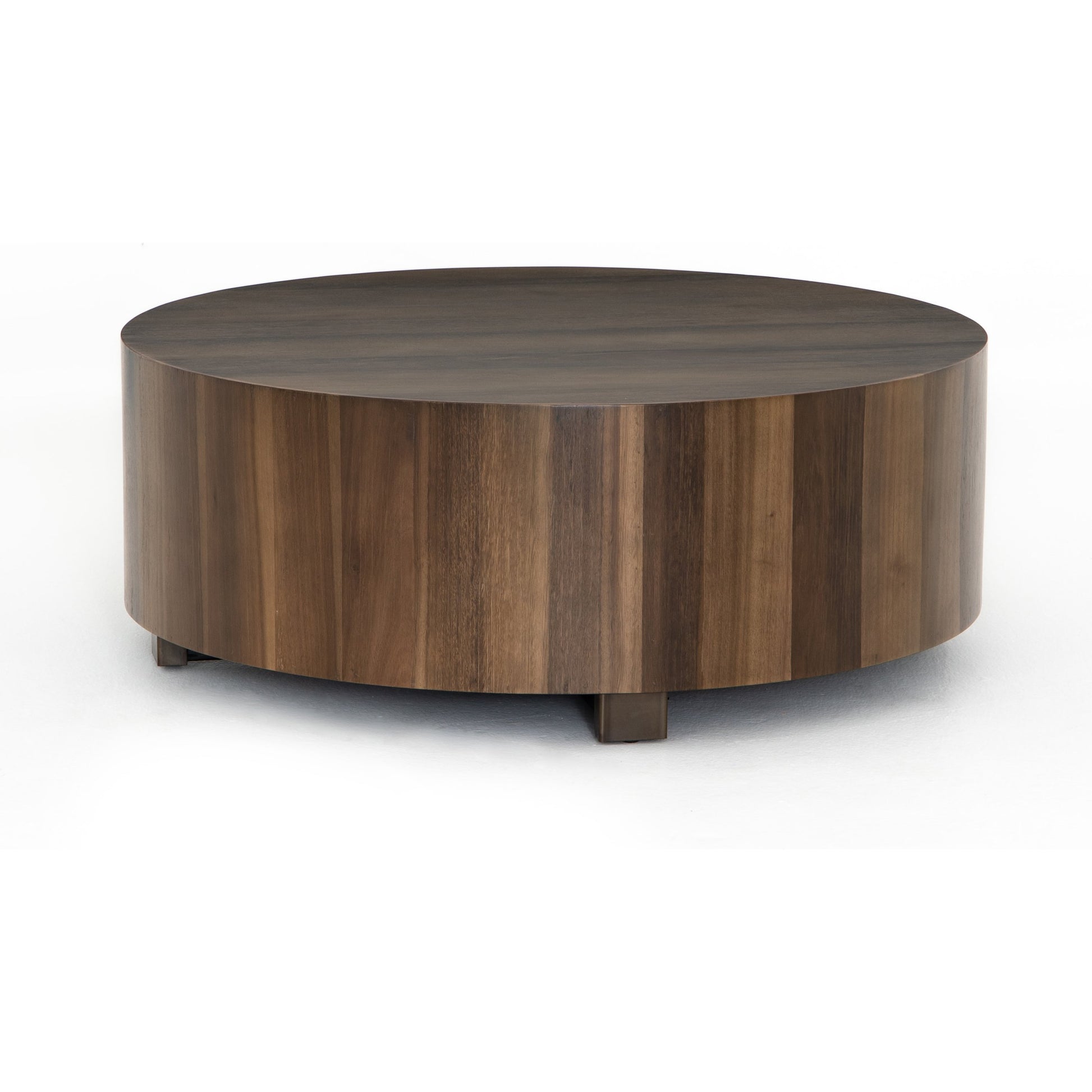 Hudson Round Coffee Table by Four Hands. Made from unique in a cottage & farmhouse style.
