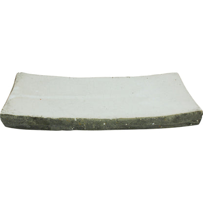 Decorative Dish by Zentique in distressed white and ceramic. Made from ceramic in a eclectic & global style.