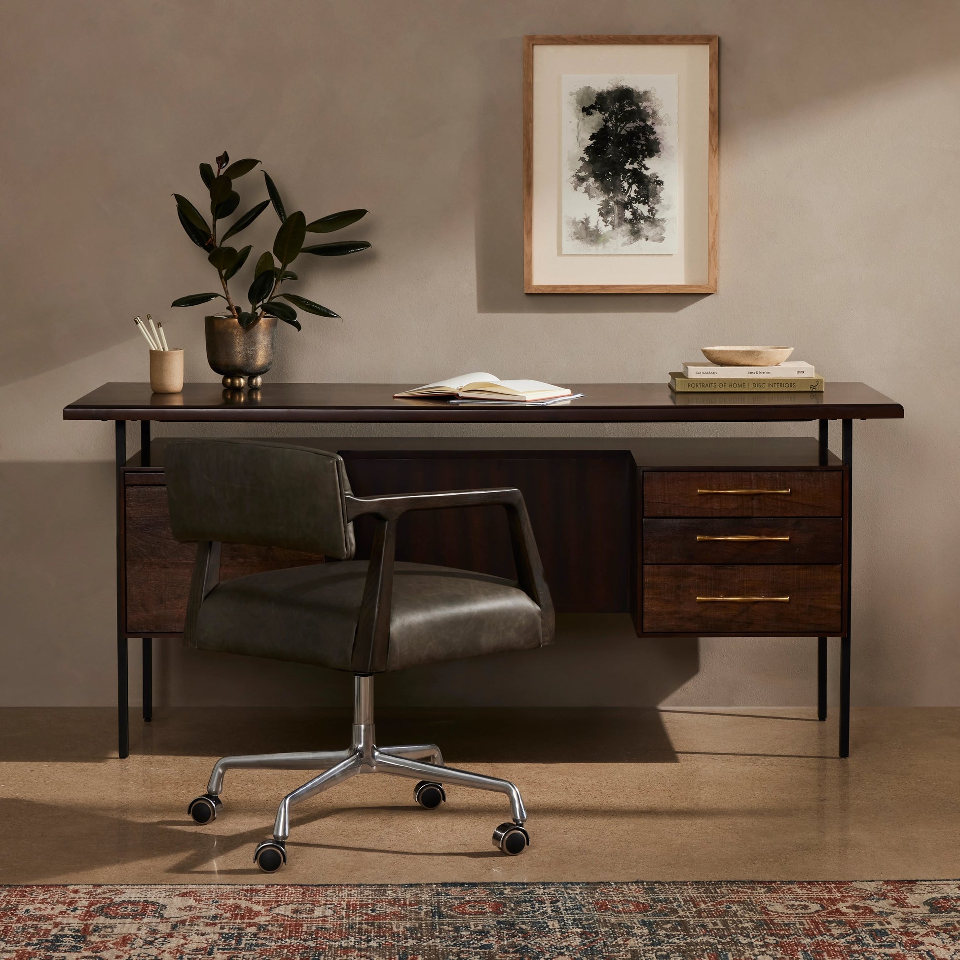 Lauren Desk by Four Hands. Made from unique in a modern style.