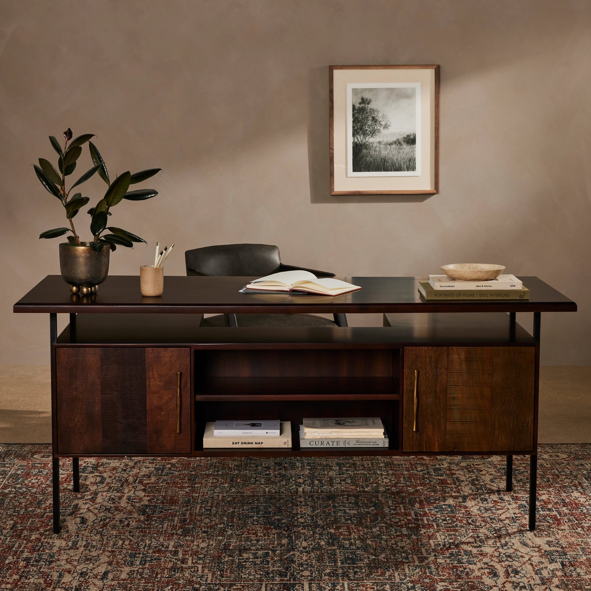 Lauren Desk by Four Hands. Made from unique in a modern style.