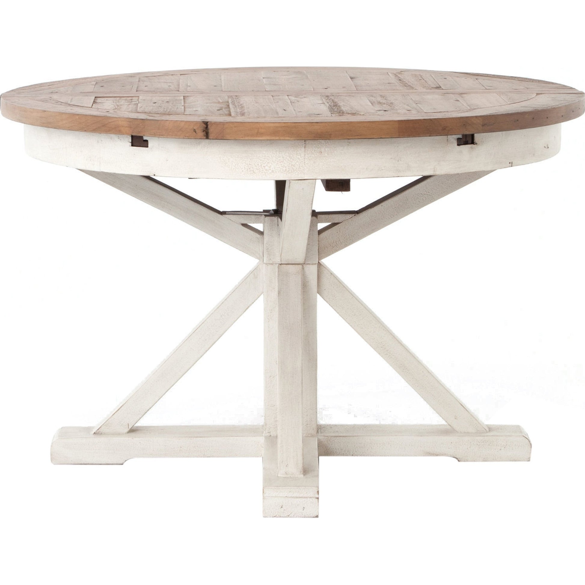 Cintra Extension Dining Table by Four Hands. Made from solid mixed reclaimed wood in a cottage & farmhouse style.