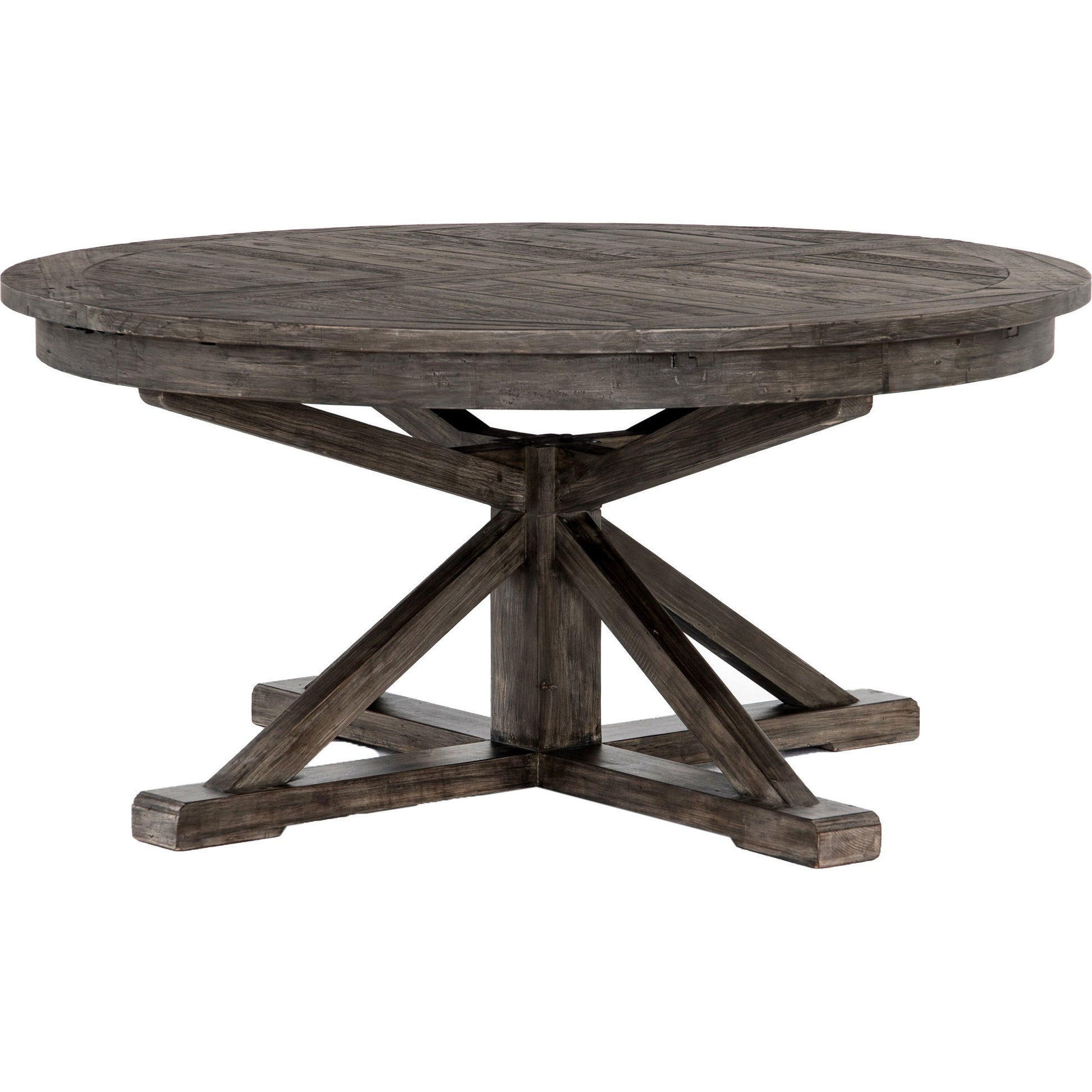Cintra Extension Dining Table by Four Hands. Made from solid mixed reclaimed wood in a cottage & farmhouse style.